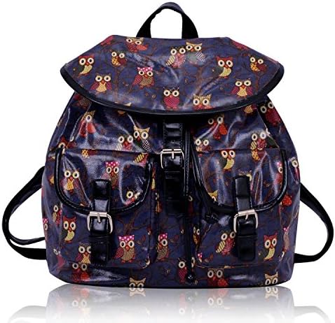 ladies oilcloth rucksack