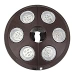 6-Light Rechargeable LED Umbrella Light