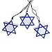 Kurt Adler UL 10-Light Hanukkah Star of David Light Set
