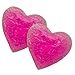 Pink Heart Ice Pack x 2 (4in/10cm ea)