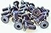 OpenBuilds Low Profile Screws M5 - 10mm (100 Pack)
