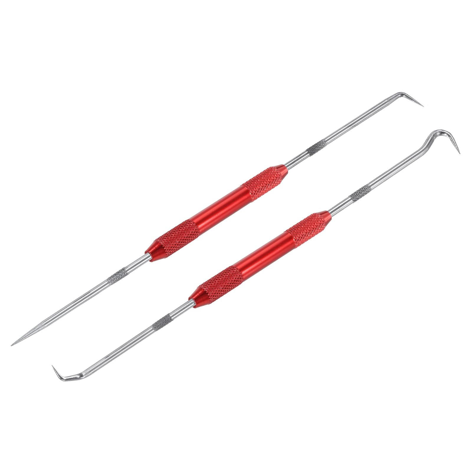 PATIKIL Hook and Pick Tool Set, Straight 90 Degree Tip 45 Degree Tip Full Hook Double Pointed Scriber for Removing Precision Oil Seal Gasket