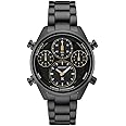 SEIKO Men's Black Dial Stainless Steel Band Prospex Speedtimer Limited Edition Chronograph Solar Quartz Watch