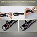 soonfire High Lumens Flashlight, NS17 USB C Rechargeable Flashlight, 5 Modes, Super Bright Waterproof Flashlights for Emergencies, Camping, Hiking, Home, Law Enforcement flashlights