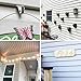 (16 Pack) Vinyl Siding Hooks for Hanging No-Hole Needed Heavy Duty Hanger Clips