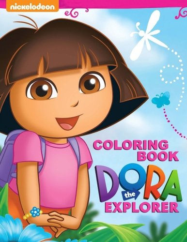 Dora The Explorer Coloring Book: Great Activity Book For Kids