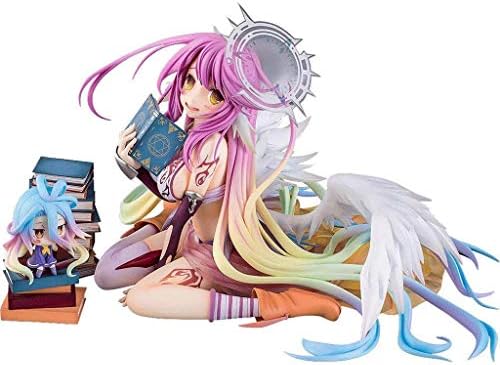 Ys-dm No Game No Life: Jibril Anime girl image Figure (Size:5.9in)