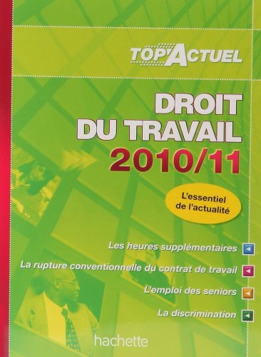 Droit du travail 2010-11