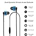 Cehensy Earphones, in-Ear Earbuds, Dual Dynamic Drivers, Noise Cancelling High Fidelity Stereo Bass Headphones with Mic and Remote for iPhone, iPod, iPad, Samsung and Other Android Phones etc