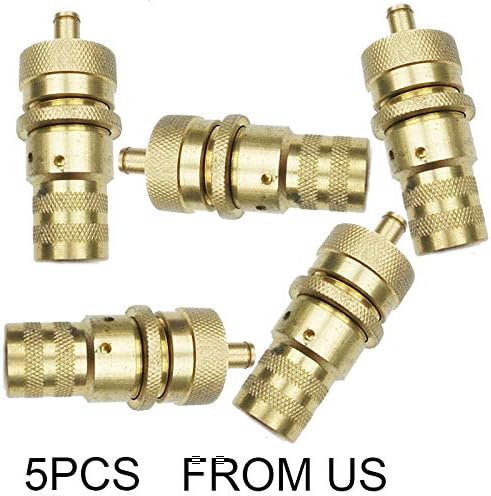 Offroad DEFLATOR Brass Tire TYRE DEFLATORS Universal 6-30 PSI 4X4 4WD 5PCS