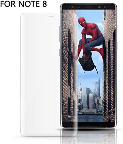Woitech Samsung Galaxy Note 8 Screen protector Film, Full Coverage Bubble-free Tempered Glass Screen Protector for Galaxy Note 8, Transparent