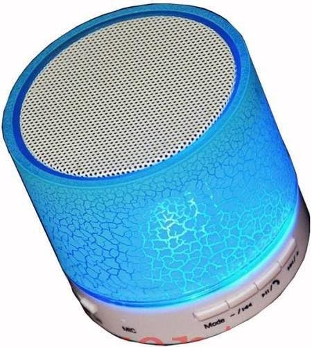 Frizzer NX_S10 Portable Mini Wireless Outdoor Bluetooth Speaker with Mic,Pen/SD Card Slot Compatible with All iOS and Android Smartphone Device (Assorted Colour)