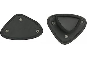 LS2 Rebellion Bluetooth Ear Covers Cruiser Motorcycle Helmet Accessories - Black/One Size