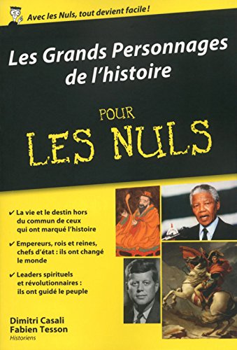Les  grands personnages de l'histoire pour les nuls