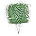 10pcs Faux Tropical Palm Leaves Artificial Palm Plants Leaves Imitation Ferns Artificial Plants Leaf for Home Kitchen Party Wedding Decorations