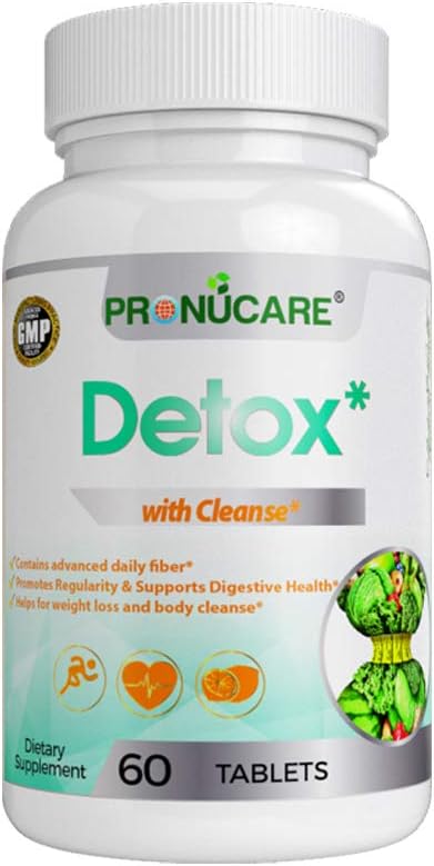 Detox with Cleanse: Weight Management by PRONUCARE, Advance Daily Fiber, Regularity