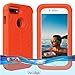 Temdan iPhone 8 Plus / 7 Plus / 6s Plus/ 6 Plus Floating Case with 0.2mm Clear&Thin Waterproof Bag Lifejacket Case for iPhone 8 Plus / 7 Plus / 6s Plus/ 6 Plus (5.5inch) -Orange