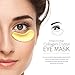 50 Pairs Under Eye Mask, Under Eye Pads Teenitor 24k Gold Eye Patches Collagen Eye Mask Crystal Gel for Anti-Aging Moisturizing Reducing Dark Circles Puffiness Wrinkles