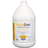 Under Gone&trade; Rust Converting Oil Undercoating, Calcium Sulfonate Formula, Salt &amp; Brine Barrier Protection For Vehicles, Trucks, SUVs, Trailers, Color: Matte Black (1 Gallon)