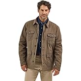 Wrangler Men's Western Lined Morel Barn Coat