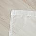 HLC.ME Ivory Sheer Voile Window Treatment Rod Pocket Curtain Panels for Bedroom and Living Room (54 x 84 inches Long, Set of 2)