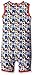 Zutano Baby Sleeveless Suit, Maritime, 6 Months