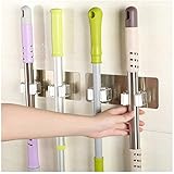 Rambling Broom Mop Holder, 2PC Wall Mounted Mop