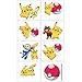 Pokemon Birthday Party Favor Pack and Goodie Bag Fillers for 12 with Pencils, Favor Cups, Tattoos, Party Blowouts, Disc Shooters, and Exclusive Pin