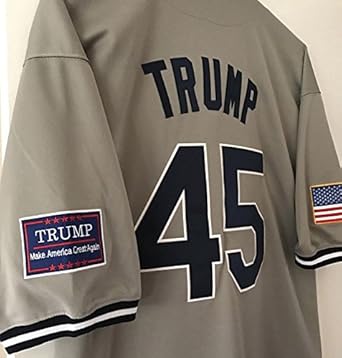 donald trump baseball jersey