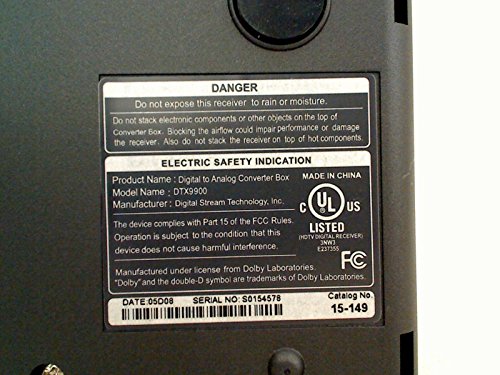 DIGITAL STREAM DIGITAL TO ANALOG CONVERTER BOX DTX9900