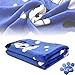 iNNEXT 2 Pack Warm Puppy Blanket for Pet Cushion, Car, Coach, Sofa, Furniture Protector, Small Dog Cat Bed Warm Sleep Mat, Pet Dog Cat Puppy Kitten Soft Blanket Doggy Warm Bed Mat Paw Print