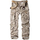 AKARMY Men's Casual Cargo Pants 