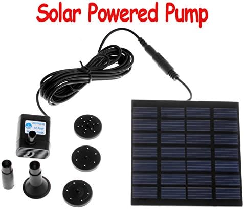 eKugo(TM)Solar Pump For Water Cycle/Pond Fountain/Rockery Fountain, H4009