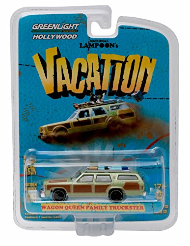 WAGON QUEEN FAMILY TRUCKSTER (Honky Lips Version) from NATIONAL LAMPOON'S VACATION * GL Hollywood Series 13 * 2016 Greenlight Collectibles 1:64 Scale Die Cast Vehicle