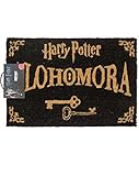 Harry Potter Alohomora Doormat - 100% Coir Rubber Back Door Mat