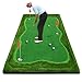 77tech Golf Putting Green System Professional Practice Green Long Challenging Putter Indoor/Outdoor Golf Simulator Training Mat Aid Equipment