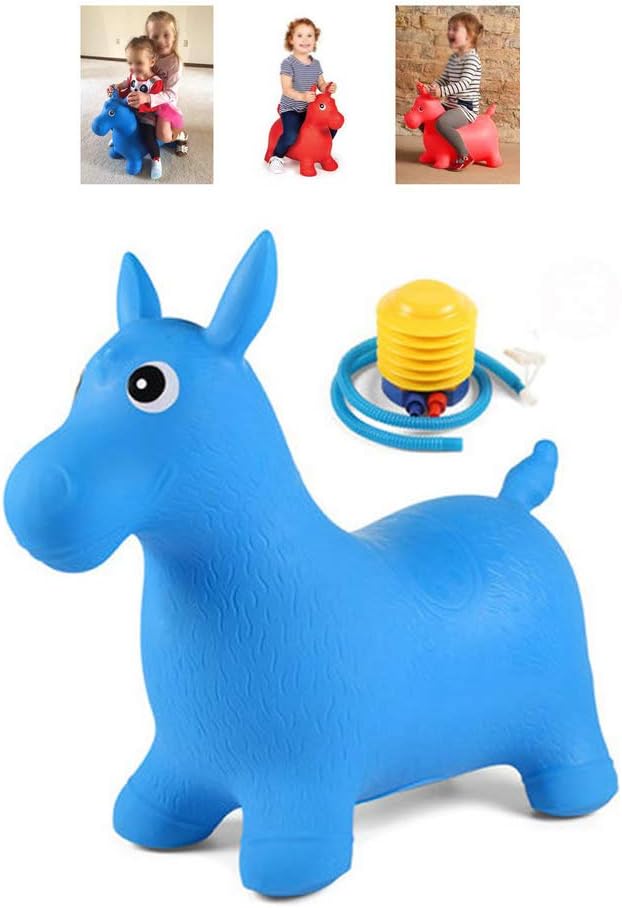 inflatable riding horse