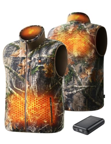 TIDEWE Camo Heated Hunting Vest