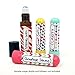 30 Cute Girly Poly Weatherproof Lip Balm Tube or Essential Oil Inhaler Labels By Rivertree Life