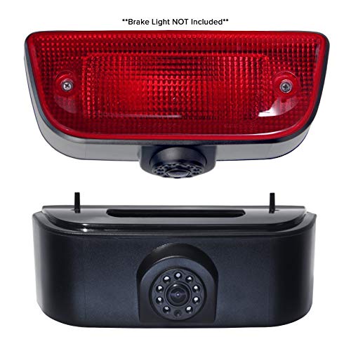 Master Tailgaters Third Brake Light Backup Camera Replacement for 2013-Current Nissan NV200 and Chevrolet City Express Cargo Van