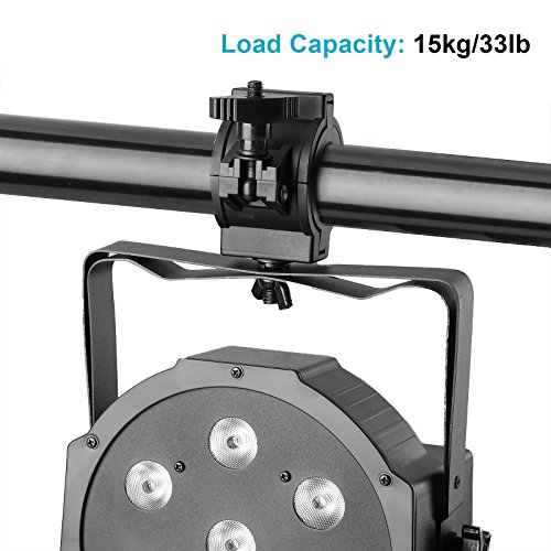10 Pack Stage Lighting Clamps for DJ Lighting Products Plastic O Clamp Fit 3 Size Pipe Diameter: 25mm 36mm 48mm