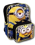 Despicable Me Minions Backpack with Detachable Insulated Lunch Box