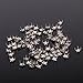 100pcs Silver Star Studs Nailheads 9mm