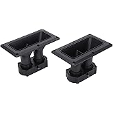 Hilitand Horn Tweeter 75-150 Dual Drive Ceramic High Sensitivity Piezoelectric Speaker Horn, 2 Piece