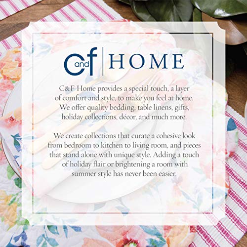 C&F Home Flip Flops On The Beach Twin Quilt Twin Pink Beachfront Decor