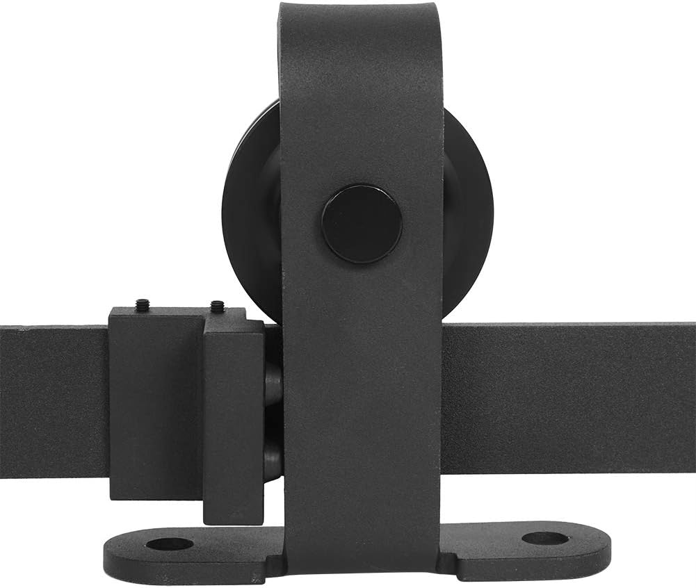 2.44m Tshaped Curved Sliding Barn Single Door Hardware Roller Track