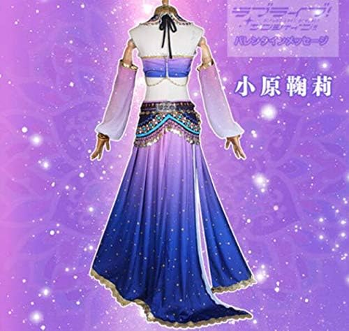 Amazon 小原鞠莉 Sr 踊り子編 エキゾチックナイト 覚醒後 コスプレ衣装 ラブライブ サンシャイン 浦の星女学院 Aqours スクフェス Mazamu コスプレ 仮装 通販