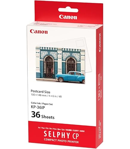 Amazon.com: Canon 3-Pack Color Ink/Paper Set KP-36IP for CP