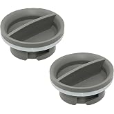 2Pcs WPW10524919 Dishwasher Rinse Aid Cap Replacement Part | Replaces W10524919 W10524923, 2684856, AP6022604, PS11755938, EAP11755938