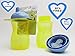Winnie The Pooh Bundle of Joy 8 pieces Baby Gift Set 3 Pooh Baby Bibs 3 Pooh Baby Bottles 1 BPA Free Pooh Sippy Cup 1 Cute Pooh Christmas Stocking 0-12 Months in Natural Kraft Gift Box for Boys